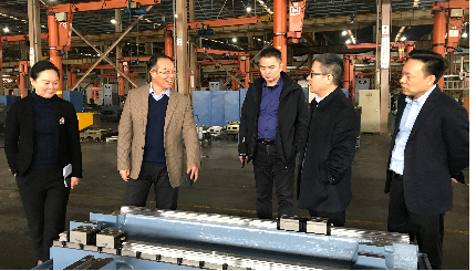 安徽省马鞍山市博望区委副书记、区政府区长马永一行莅临我司参观考察