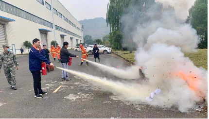 牢筑平安“防火墙”，永葆安全生产线——dg视讯精机开展新员工消防安全演习活动