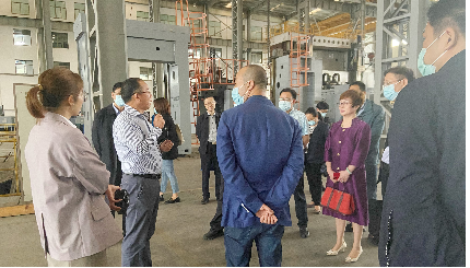 绍兴市政协工商联、无党派界别一行 莅临dg视讯精机参观考察