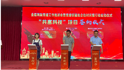 党建领航助发展，科技赋能促共富