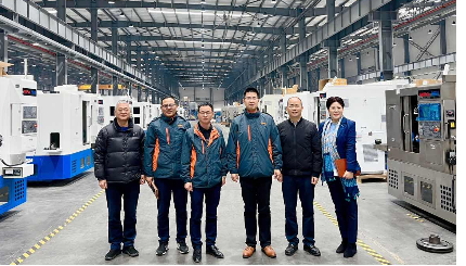 县委常委、宣传部长钱王炜一行莅临dg视讯精机调研走访