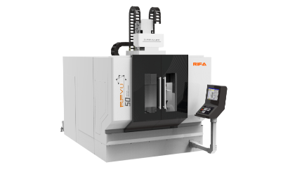 立式摇篮五轴加工中心RFVU-50，复杂零件加工的可靠解决方案